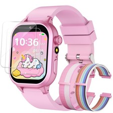 MOFGDNI Smart Watch for Girls - Kids Watch with 39 Games, Built-in Camera, Vi...