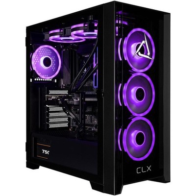 CLX SET Liquid Cooled Gaming Desktop Computer, Intel Core i7-14700KF 3.4GHz, 32G