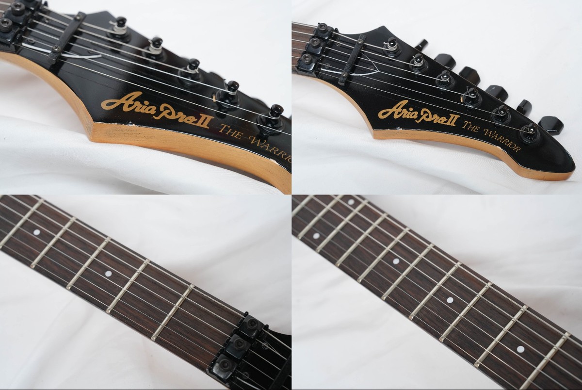 Aria Pro II The Warrior 602 Black 80s,Made in Japan | eBay