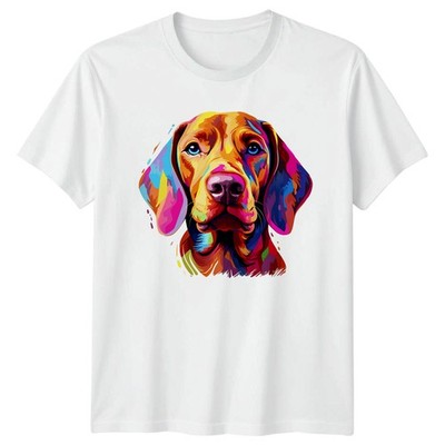 Buntes Labrador Retriever T-Shirt Hundeliebhaber Geschenk für Sie und Ihn