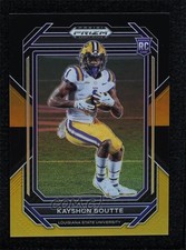 2023 Panini Prizm Draft Picks Black Gold Prizm 4/5 Kayshon Boutte #137 04qn