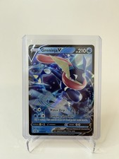 GRENINJA V 073/264 FUSION STRIKE V RARE NM 2021 POKEMON HOLO