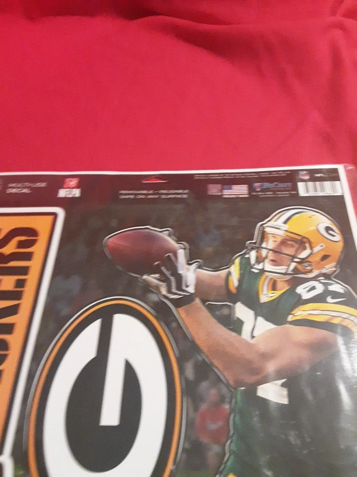 Calcomanías multiusos Green Bay Packer Jordy Nelson Foto 2 de 3