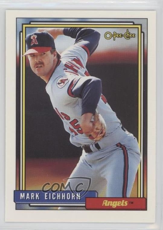 1992 O-Pee-Chee Mark Eichhorn #435 fv6