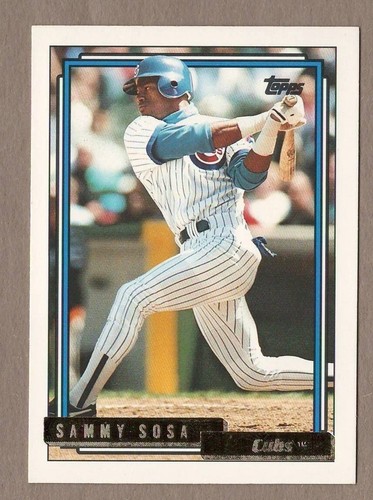 Bret Saberhagen [Gold] #97T 1992 Topps Traded card