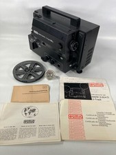 Eumig Mark S 804 D 2-Track Sound Film Projector in Box  Manuals, Reel, Bulb