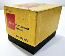 Kodak Polycontrast Filter Kit Vintage Model A with Original Box  More