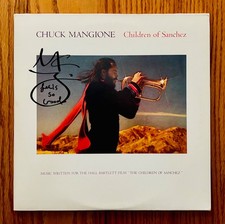 CHUCK MANGIONE~Signed CHILDREN OF SANCHEZ DJ/Promo Double Album~Near Mint