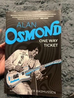 One Way Ticket by Alan Osmond Paperback 2024￼ First Edition B-965