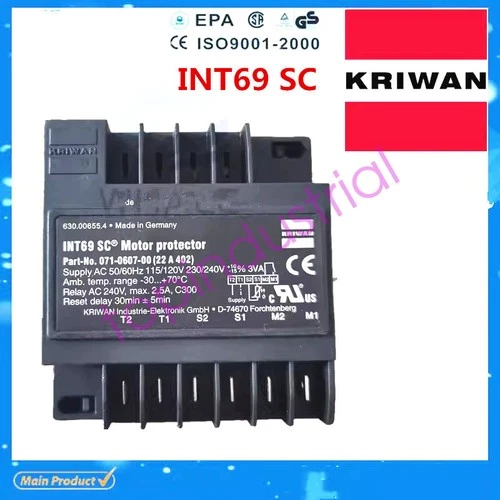 1pcs KRIWAN Protection Module INT69 SC Motor Protector