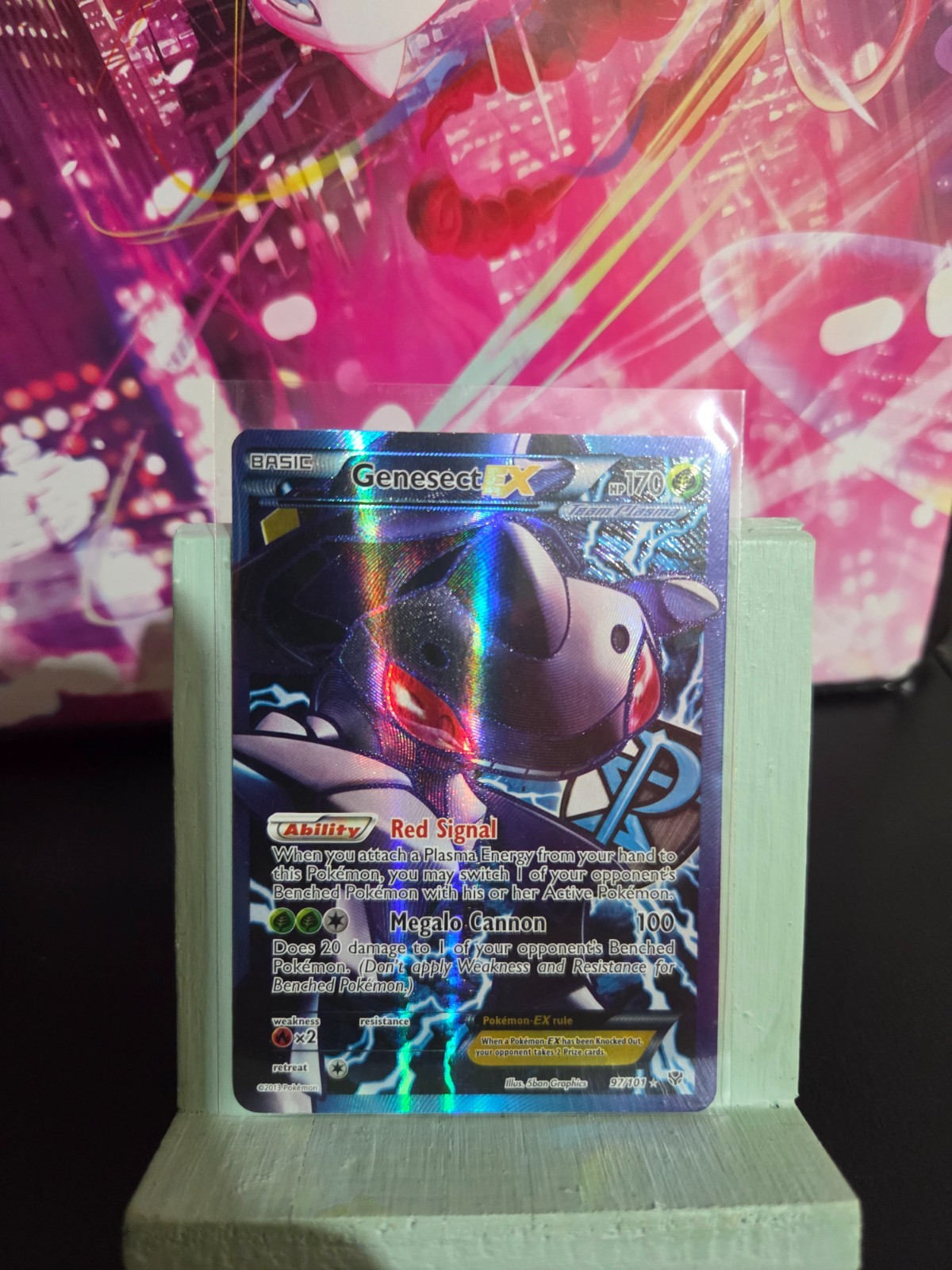 Genesect EX (Team Plasma) (97 Full Art) 97/101 Plasma Blast Holo