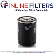 Mann W 713/18 Lube Filter - Brand Specific - Genuine Mann