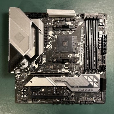 Defekt/Ersatzteilspender ASRock B550M Steel Legend Motherboard AM4 DDR4