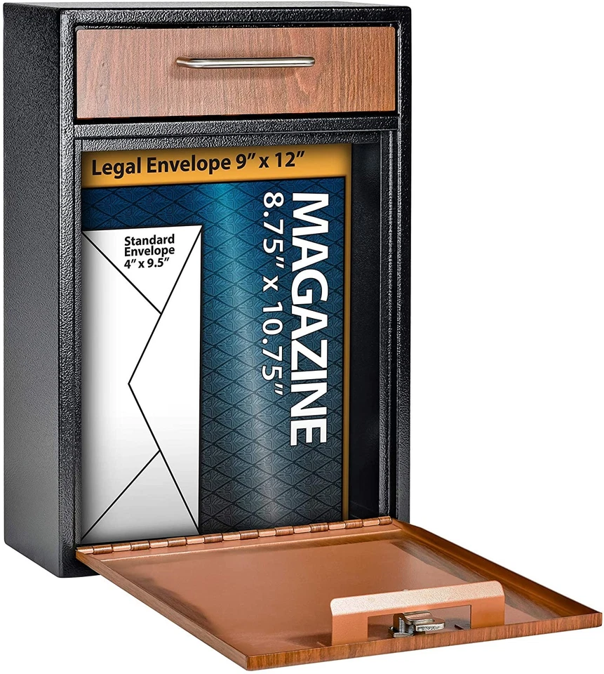 New Mail Boss High Security Steel Wall-Mounted Locking Mailbox - Image 3 of 4