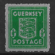 Guernsey 1941 0.5d Banknote Paper SG4 MNH Cat£32
