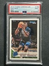 2019-20 Chronicles Naz Reid Rated Rookie Red /149 #198 PSA 9 Pop 1 Timberwolves