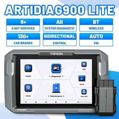 TOPDON OBD2 Diagnostic Tool AD900 Lite Wireless Bluetooth Scanner Active Test US