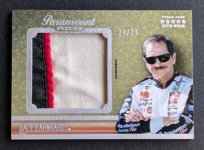 2010 Press Pass Five Star Dale Earnhardt Sr. PP-DE Paramount Pieces Patch /25