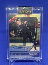 2020 Prizm Draft Reid Detmers Gold Vinyl Auto 1/1 Pre Rookie Louisville Angels