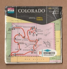 Complete set of vintage View-Master reels Colorado the Centennial State 1970s