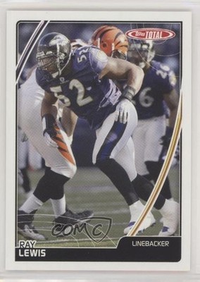 2007 Topps Total Team Checklist Ray Lewis #TC3 HOF g2x