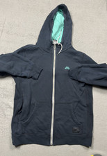 Nike Sweater Mens Large Black SB Icon Full-Zip Hoodie Skateboarding