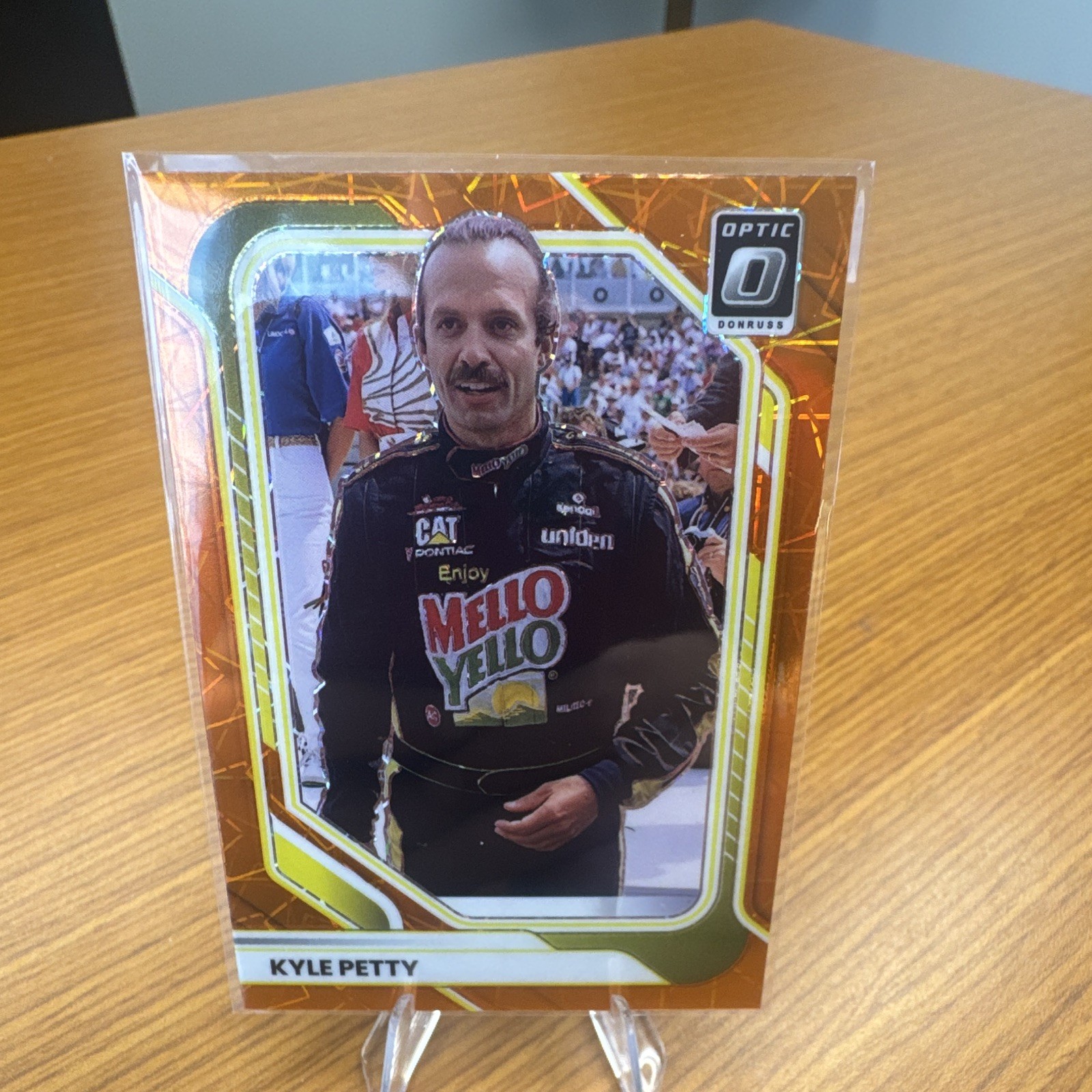 Panini Donruss NASCAR 2026 Prizm Optic Orange Velocity Kyle Petty #13 NASCAR