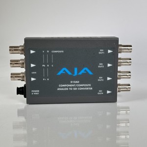 AJA D10AD Component/Composite Analog To SDI Converter