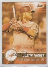 2017 Topps Bunt Orange 7/50 Justin Turner #59 0ne3