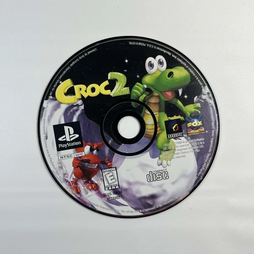 Croc 2 Sony PlayStation 1 PS1 Video Game Fox Interactive - DISC ONLY