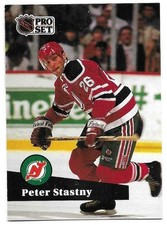 PETER STASTNY 1991-92 PRO SET CARD NM-MT CONDITION