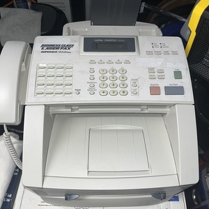 Brother IntelliFax 4100E Fax4100E Laser Fax Machine – Tested Working w/Handset