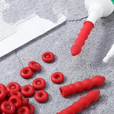 Re-Sealable Caulk Protective Cap Caulking Nozzle Caps Tube Tips Covers