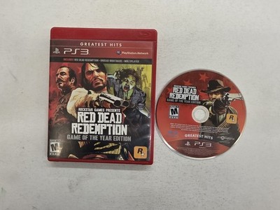 Red Dead Redemption - Game of the Year Edition (Sony PS3) No Map or Manual