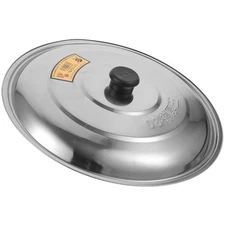 Stainless Steel Universal Lid for Pots, Pans and Skillets, 13 inch Frying Pan...