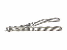 Hornby OO Gauge - 1 Track Into 2 Track - Nickel Silver - Left Hand Point R8072