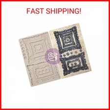 Prima Marketing Redesign With Prima Finnabair Decor Moulds Baroque Frames 5" x 8