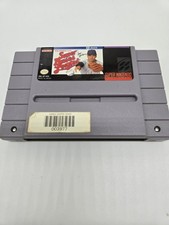 Super Bases Loaded Super Nintendo SNES Cartridge Tested