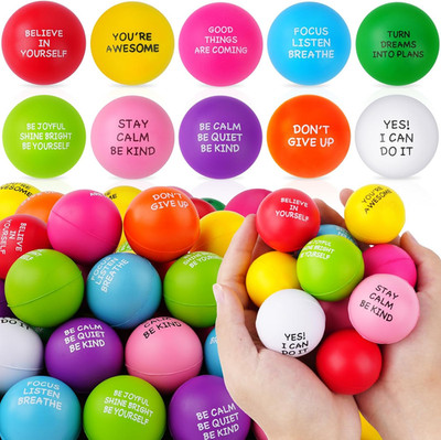 Stress Balls for Adults, 100PCS Foam Stress Relief Toys for Kids & Adults, Bulk 