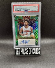 2023 Select Cade Cunningham Auto Green SSP /5 SSCUN Pistons PSA 9