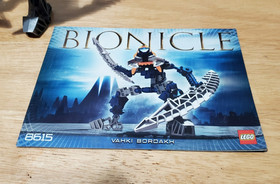 Bionicle Vahki Bordakh Lego Set 8615 with Instructions and Disc