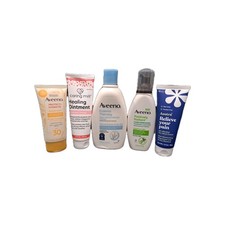 Skin Care Bundle Aveeno - Asutra - Caring Mill - Cleanser , Sunscreen , Moisture