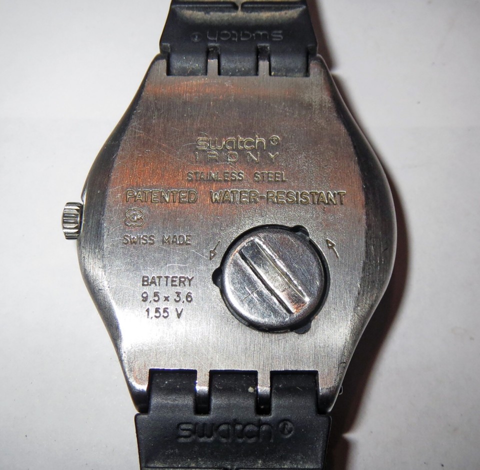 Swatch Irony MANS SWISS WATCH WATER RESISTANT eBay