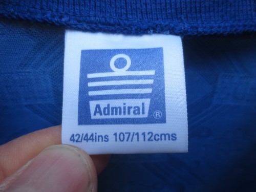 Maillot LEEDS shirt CANTONA 7 vintage 1992 ADMIRAL jersey trikot maglia 42/44 L - Picture 3 of 5