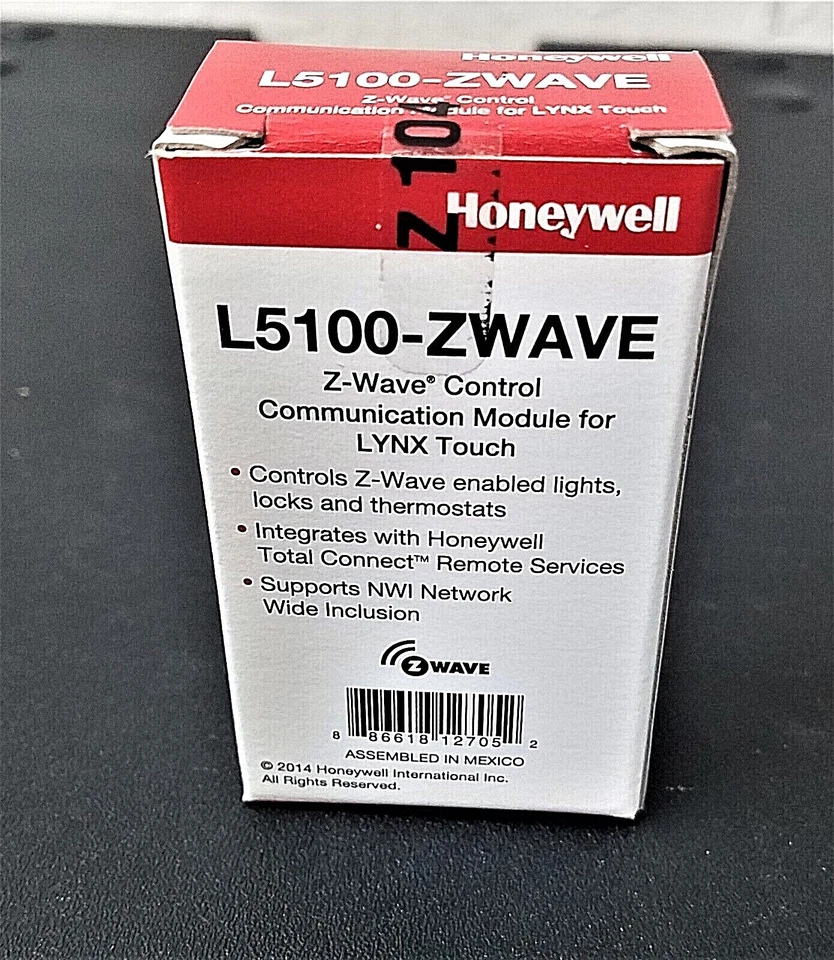 Honeywell-L5100-ZWave Control Communication Module for LYNX Touch - Image 2 of 2