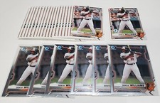 (25) 2021 Bowman Draft DONTA' WILLIAMS 1st Lot Chrome, Paper, Edition ORIOLES