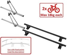 Satz Dach Rack + Fahrrad Ständer für 2 Bikes M015/130 für Suzuki Kizashi Salon