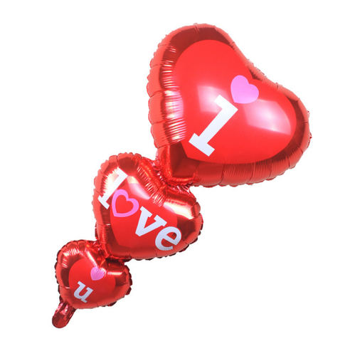 I Love You Balloon Valentine's Day Anniversary Wedding Propose Helium/Air Huge - Picture 10 of 11