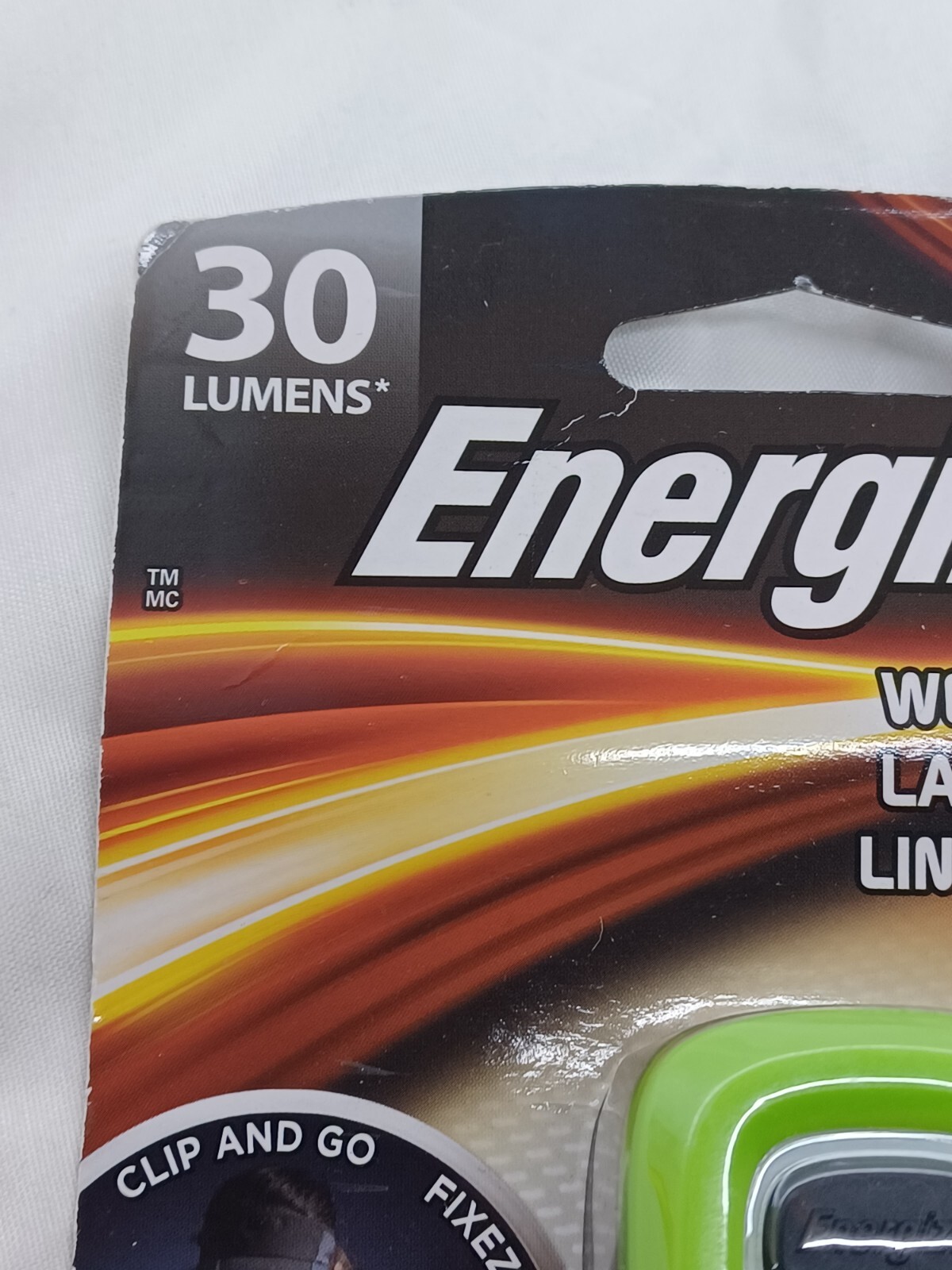 Energizer Wearable clip & go light high visibility for running