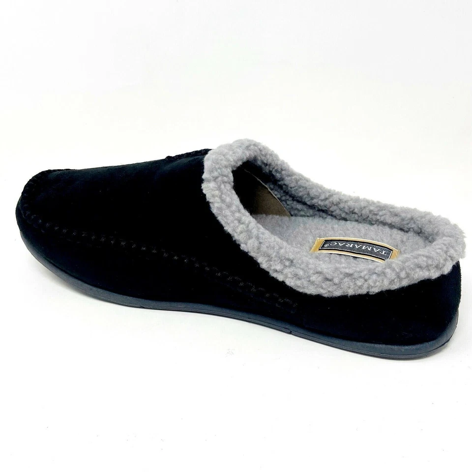 Zapatillas informales cómodas sin cordones negras Lancaster Tamarac para hombre talla 13 Foto 3 de 4